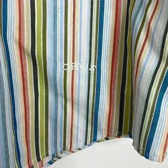 Orvis Striped Collared Button Drop Shirt - Picture 3 of 7